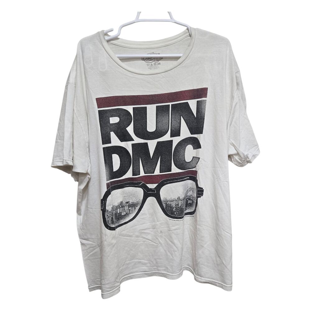 Six Fifty One Run DMC Graphic Tee XXL White Streetwear